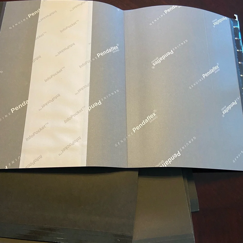 12 Pendaflex Black File Folder
